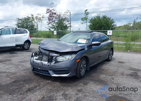 2016 Honda Civic Ex z USA, uszkodzony, nr VIN 19XFC2F78GE067822